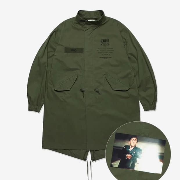 LMC x SCARFACE FISH TAIL PARKA 피쉬테일 파카