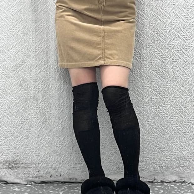 폴로 랄프로렌 캐주얼 여리 코듀로이 골덴 미니스커트 27인치 C08589