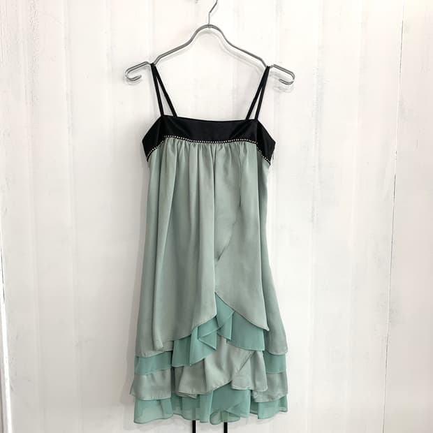 Emerald Mint Fairy Mini Dress