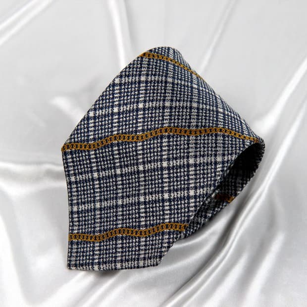 샤넬 9.2cm A+등급 샤넬 자수 체인 남자 명품 넥타이