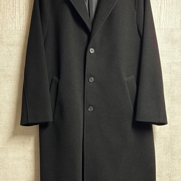 닉앤니콜 오버핏 롱코트