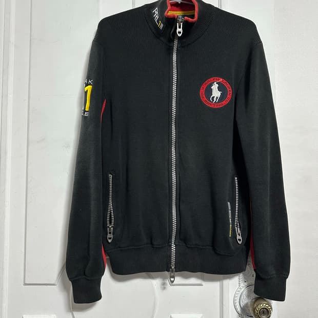 폴로 랄프로렌 레이싱 니트집업