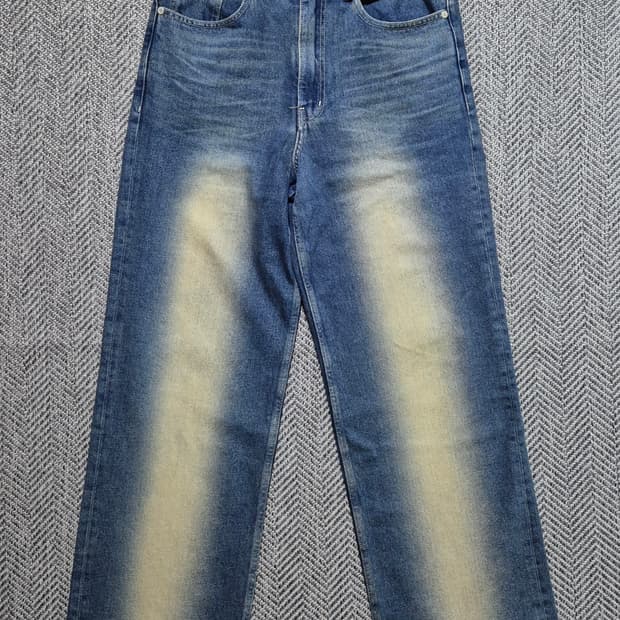 세터 브루클린 뉴트로 와이드 워시드 데님 팬츠 레트로 블루 S