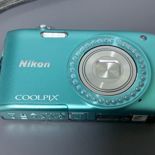 민트급! (사나디카,소프트포커스) 니콘 쿨픽스 s3300 민트블루