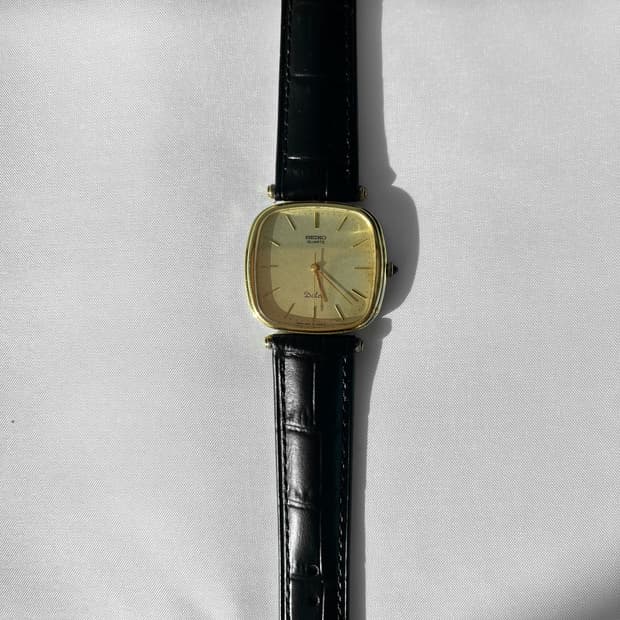 80‘s Seiko 세이코 돌체 빈티지 드레스 워치 시계