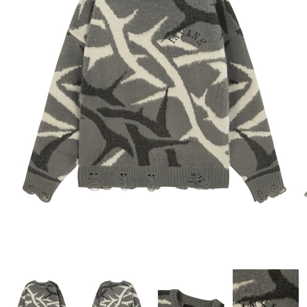 인세인개러지 니트 ,롱슬리브  묶음판매