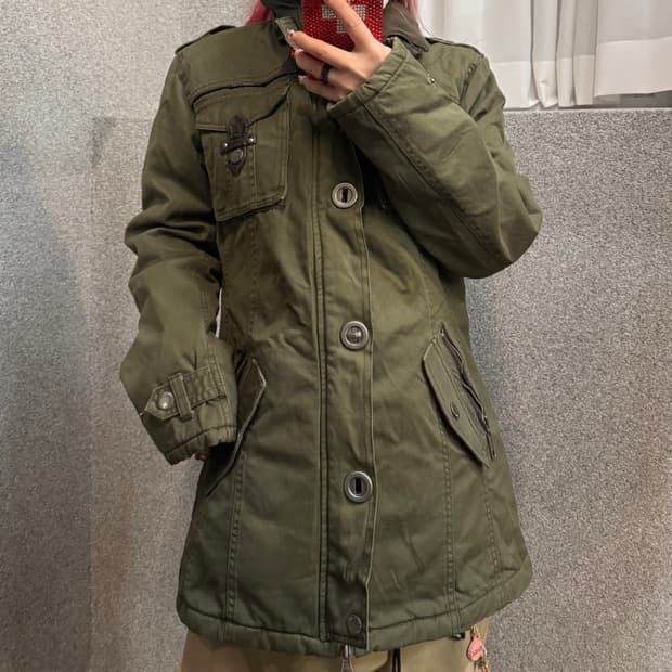 IN THE ATTIC buckle paka jacket