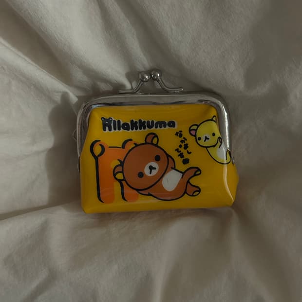 리락쿠마 동전지갑