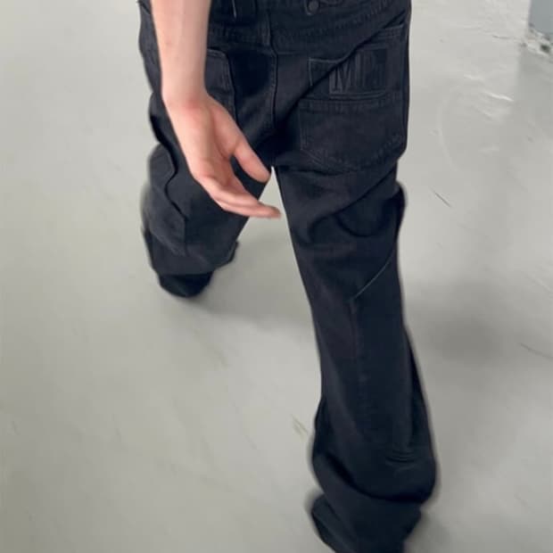 MPa CALF POCKET PANTS (black)