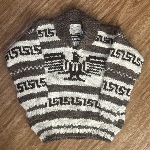 빈티지 노르딕 코위찬 니트 스웨터 히메갸루 로걀 라떼 모리걸 페어리 고딕