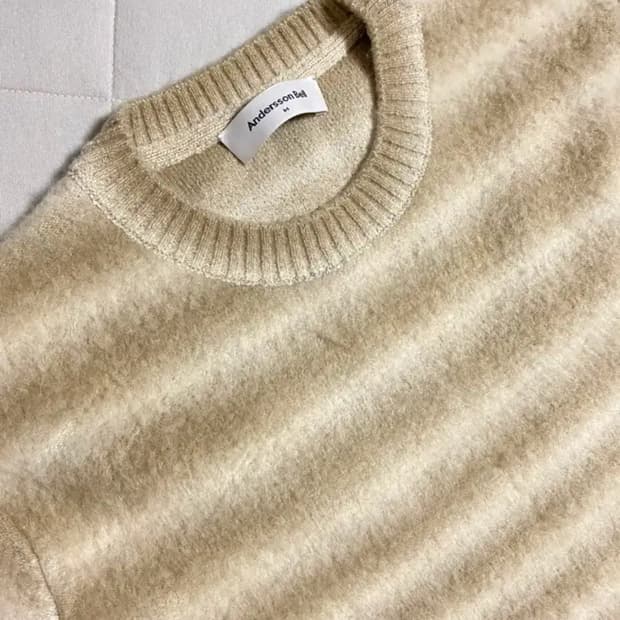 앤더슨벨 모헤어 니트 M