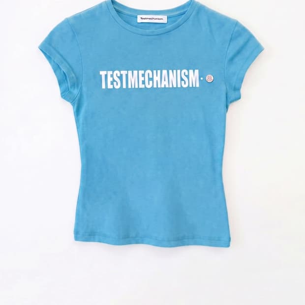 Pigment Aqua Logo T-shirt