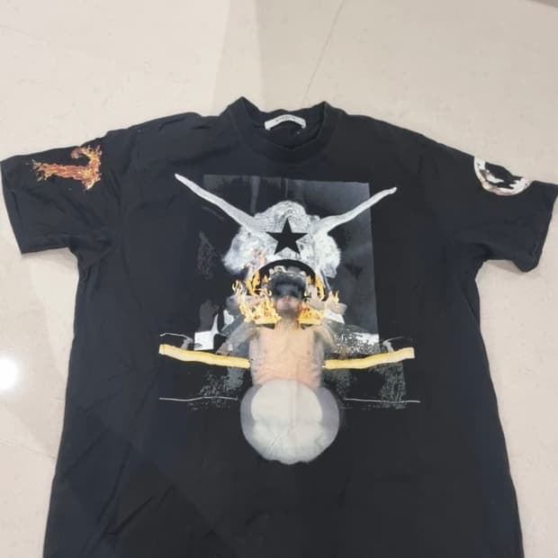 지방시 프린팅 티셔츠