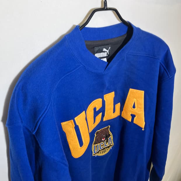 M-L)푸마 UCLA 오버핏 맨투맨 스웻셔츠