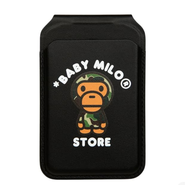베이프 베이비 마일로 맥세이프 카드 홀더 블랙
