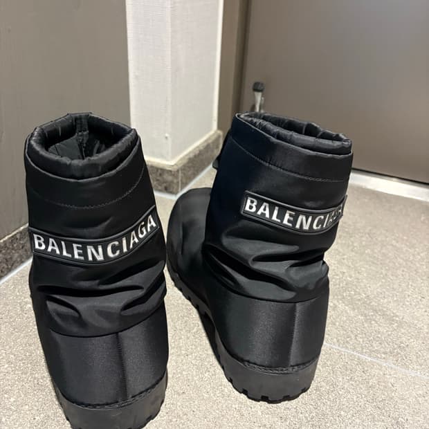 발렌시아가 스키부츠 로우 40사이즈