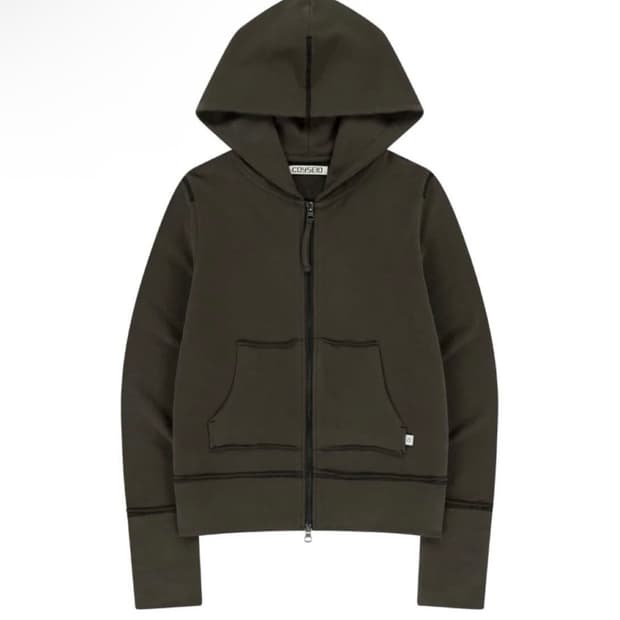 코이세이오 스티치 후드집업