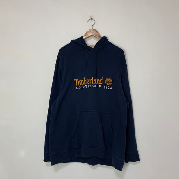 팀버랜드 빈티지 네이비 후드티 XL 남녀공용