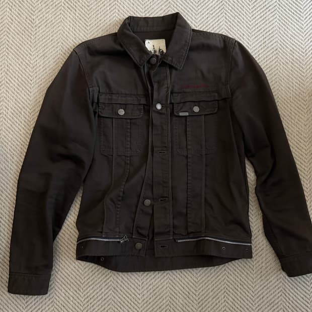 언더커버  트러커 자켓 