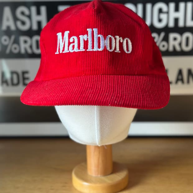 90s Marlboro Corduroy Hat 빈티지 말보로 모자