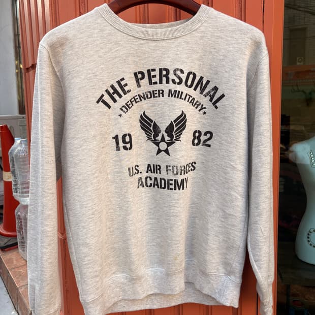 Japanese Vintage 밀리터리 스웻셔츠