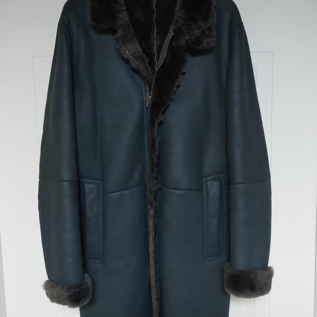 타임옴므 미들 양털 양 가죽 무스탕 팝니다