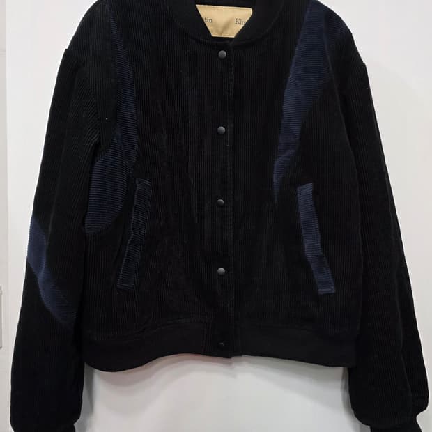 마뗑킴 여성 코듀료이 블루종 자켓