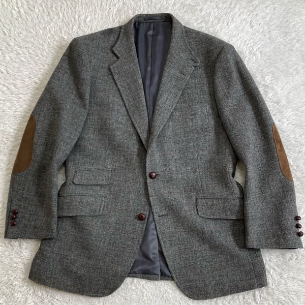 제이프레스 x 해리스트위드 트위드 자켓