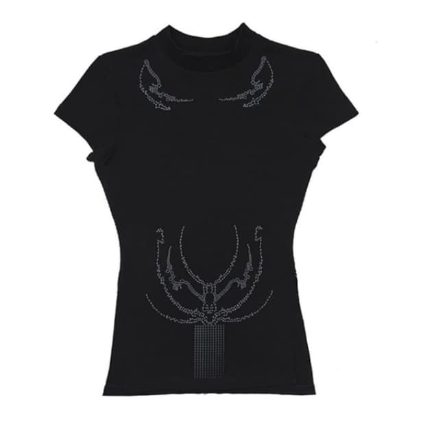 604service 와플 슬림 반팔