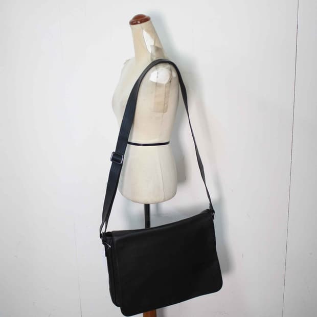 B-10559/휴고보스 정품 남성용 가죽 크로스백