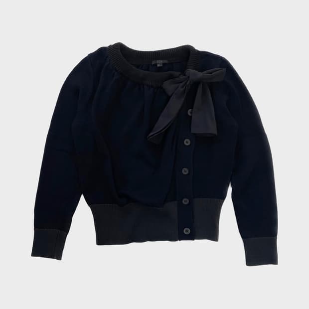 Cos Bow-detailed Cardigan
