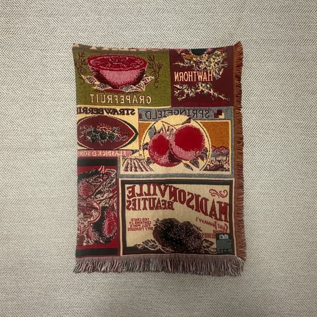 VINTAGE usa made blanket