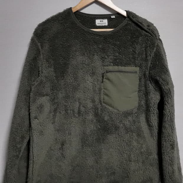 유니클로 엔지니어드가먼츠 후리스 풀오버 M