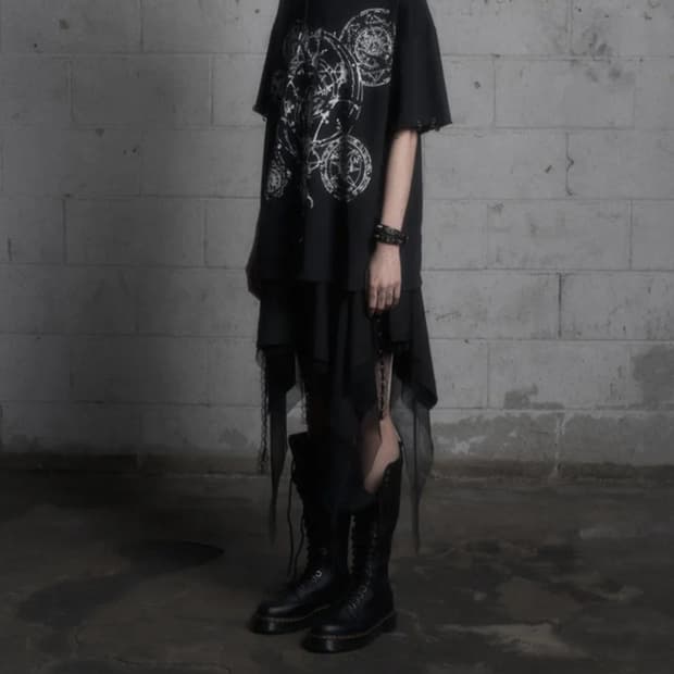 런던파퓸스 아카이브 아일렛 언발란스 스커트 M사이즈