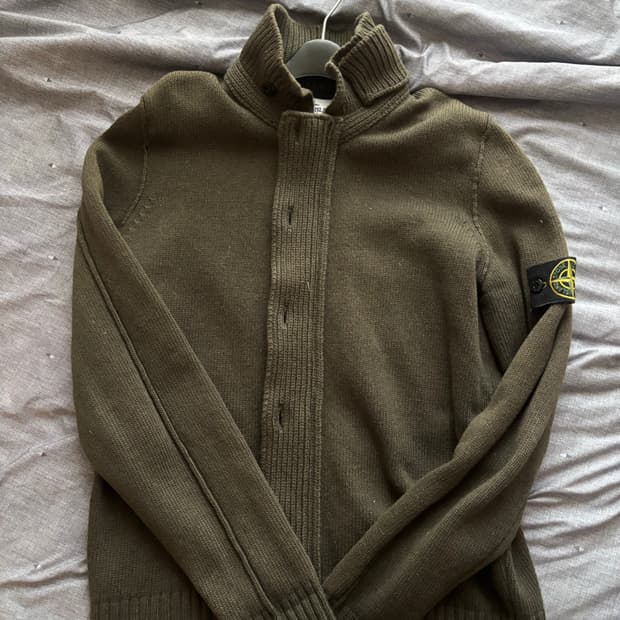 스톤아일랜드 니트 가디건 M