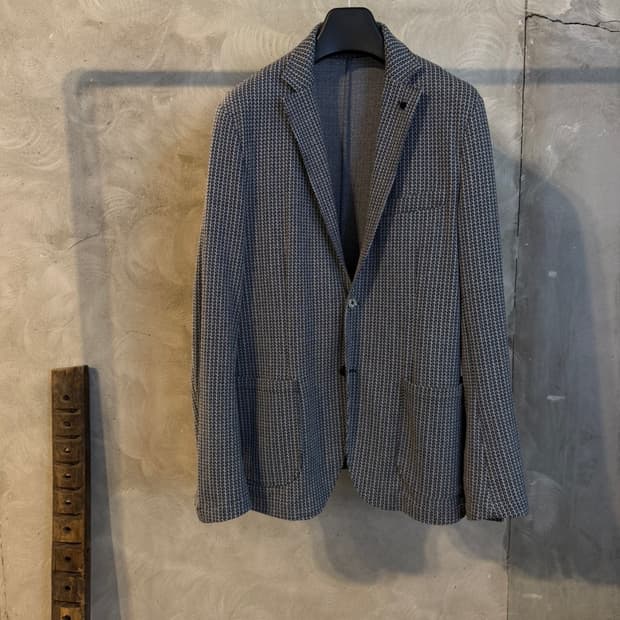세븐티 저지패브릭 자켓 105