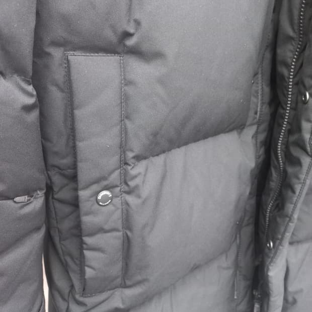 디스커버리 롱패딩 블랙 110