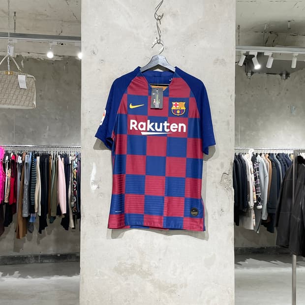 나이키 FC 바르셀로나 19-20 프렝키 더 용 홈 유니폼
