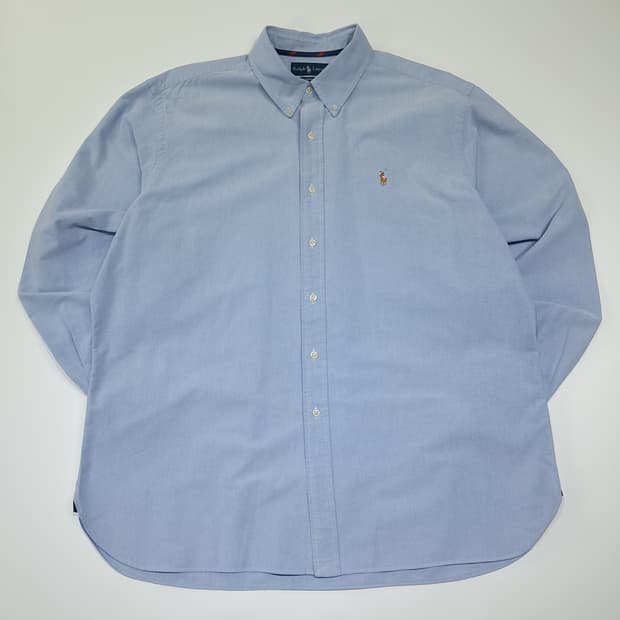 CL955 2XL 폴로 90s 클래식핏 멀티포니 클래식블루 셔츠