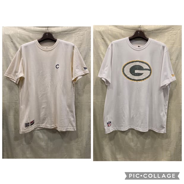 거의새거) NFL 뉴에라 시카고/그린베이 반팔 티셔츠 2XL (110)