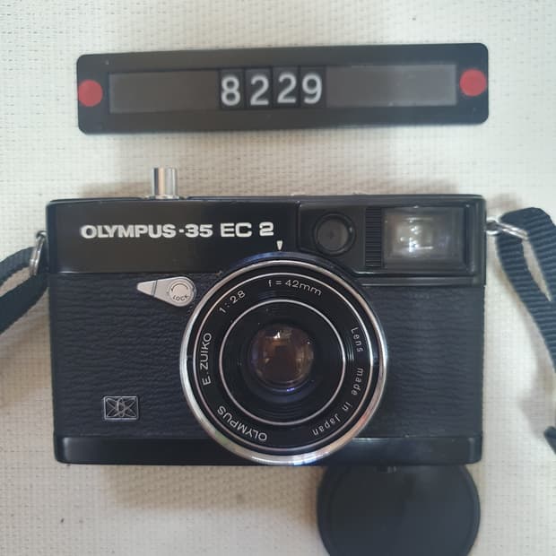 올림푸스 35 EC-2 필름카메라 블랙바디