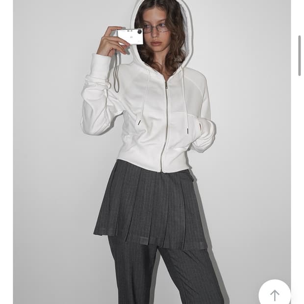 블랙업 코닉 나그랑 후드집업 블랙 (MADE)