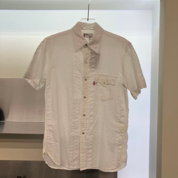 리바이스 웨스턴 반팔 셔츠 M