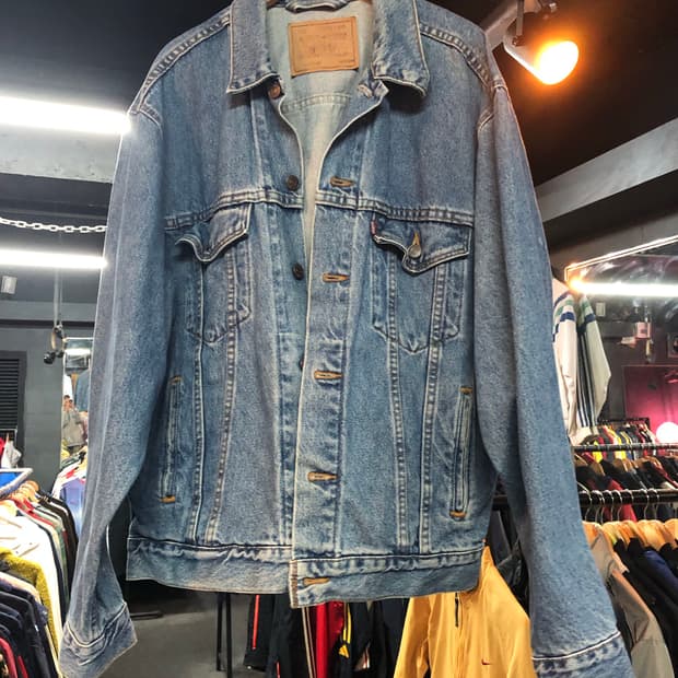 리바이스 90’s 70507 데님 트러거 청자켓 미국판