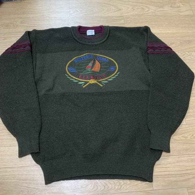 M)Element of simple life 요트 니트 