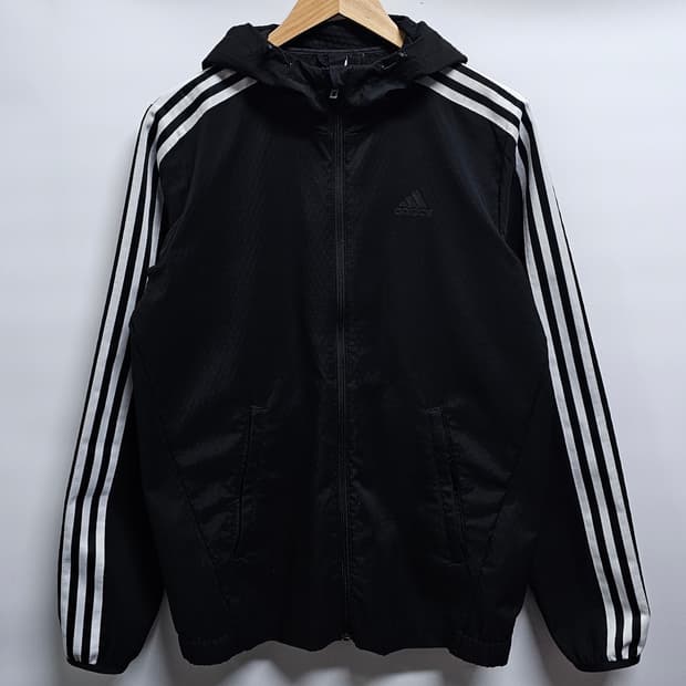 아디다스 바람막이 후드자켓 M