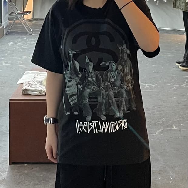 스투시 프린팅 반팔 티셔츠 H1456