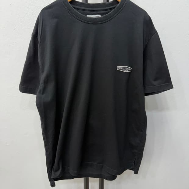 정품) 우영미 백로고 반팔 티셔츠 46