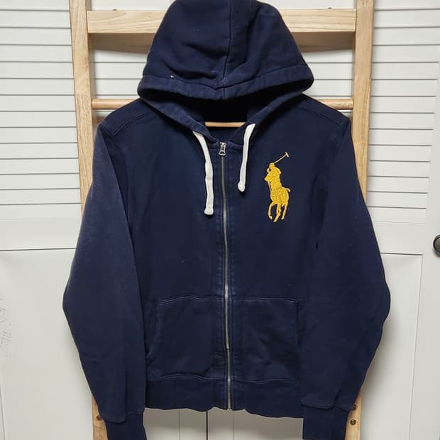 폴로 랄프로렌 빅포니 딥네이비 후드집업 자켓