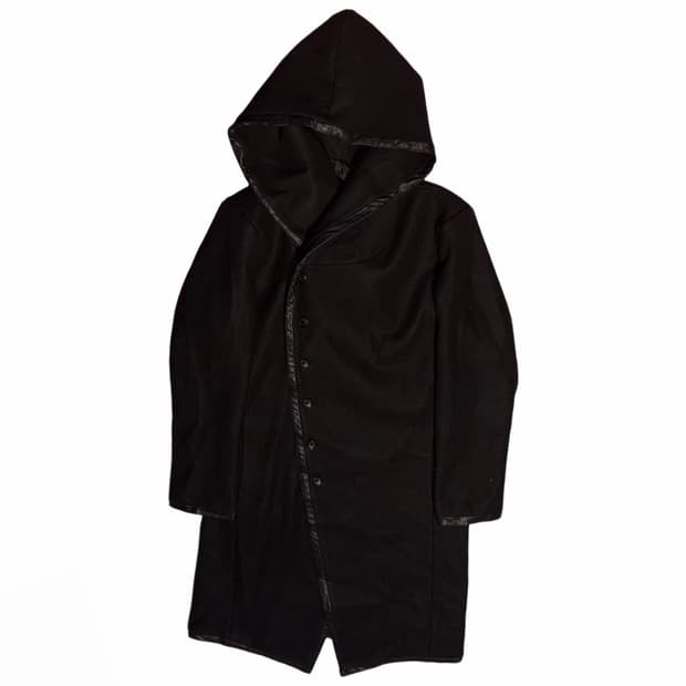 NO ID Asymmetric Hooded Coat